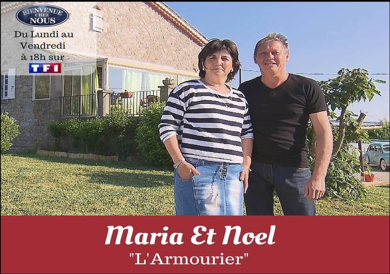 L'Armourier Bed and Breakfast Largentière Exteriör bild